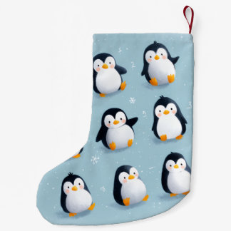 Süße Weihnachtspinguine – Festive Holiday Strumpf Kleiner Weihnachtsstrumpf