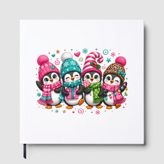 Süße Weihnachtspinguine Gästebuch