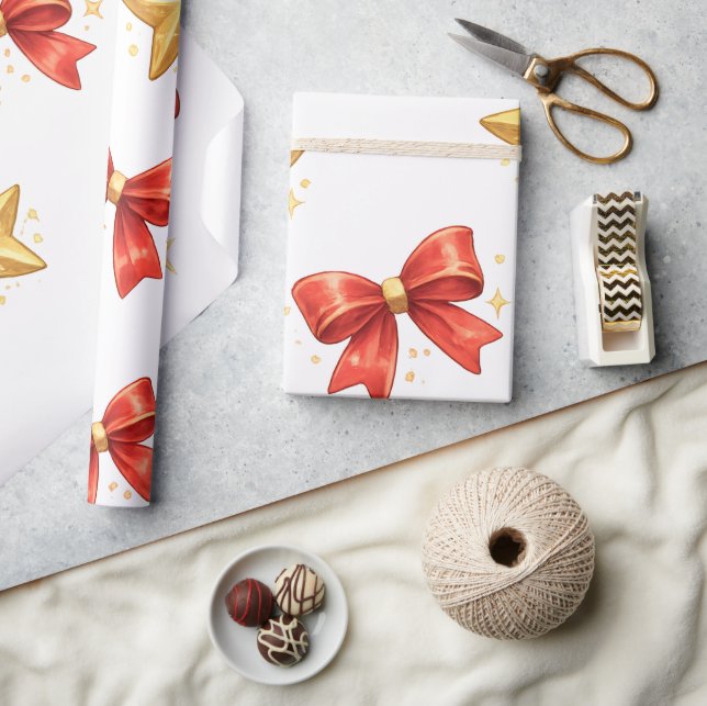 Süße Weihnachtspinguine Geschenkpapier (Basteln)