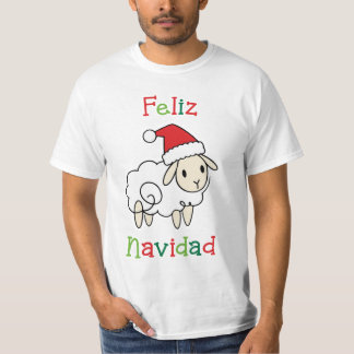Süße Weihnachtsschafe – Frohe Weihnachten T-Shirt