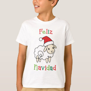 Süße Weihnachtsschafe – Frohe Weihnachten T-Shirt