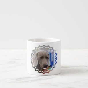 Süße Weimaraner Hundespezialitäten-Tasse Espressotasse