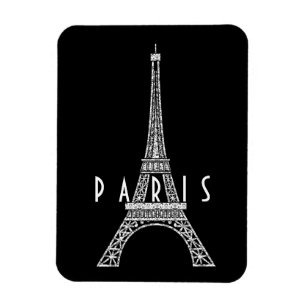 Süße weiße Frankreich Paris Eiffelturm Magnet