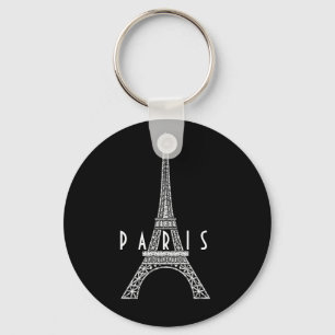 Süße weiße Frankreich Paris Eiffelturm Schlüsselanhänger