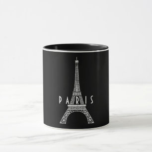 Süße weiße Frankreich Paris Eiffelturm Tasse