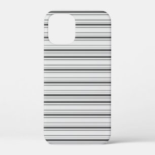 Süße weiße graue Streifen Case-Mate iPhone Hülle