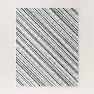 Süße weiße graue Streifen Puzzle