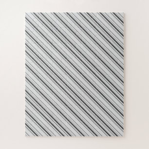Süße weiße graue Streifen Puzzle