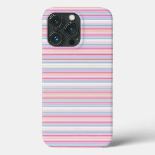 Süße weiße rosafarbene Streifen  Case-Mate iPhone Hülle