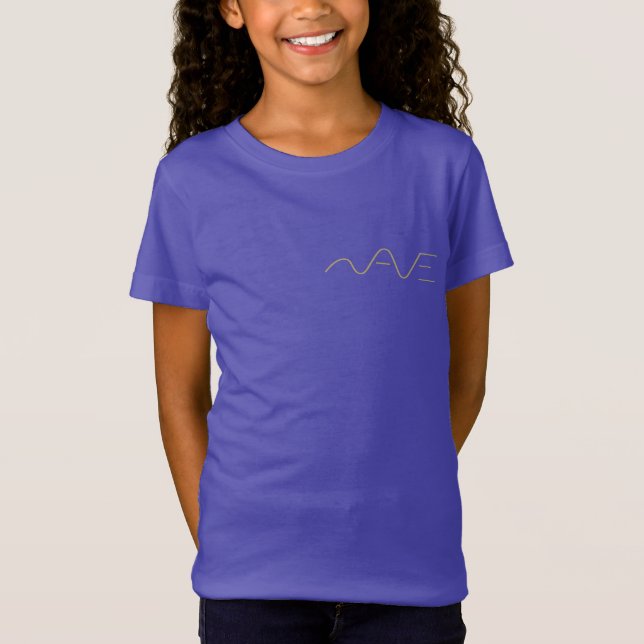 süße Wellendesign T-Shirt (Vorderseite)