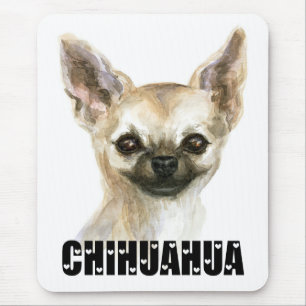 Süße Welpen-Hund-Mama-Watercolor-Chihuahua-Mauspad Mousepad