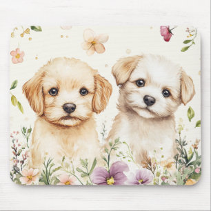 Süße Welpen Mousepad