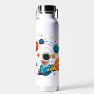 Süße Weltraum-Wasserflasche für Kinder Trinkflasche