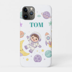 Süße Weltraumabenteuer für Kinder mit Astronauten Case-Mate iPhone Hülle