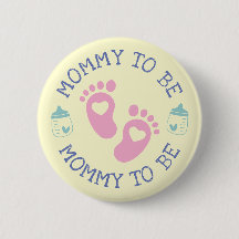 Süße werdende Mamma personalisierte Babyparty
