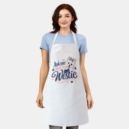 Süße West Highland White Terrier Kochschürze Schürze