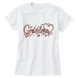 Süße, whimsicalische und warme Oma T-Shirt