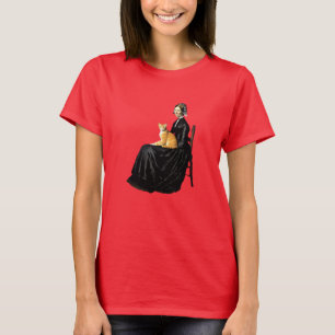 Süße Whistler-Mutter Orange Tabby Frau T T-Shirt