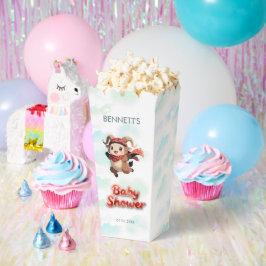 Süße Widder-Winter-Baby-Shower-Geschenkbox Geschenkschachtel