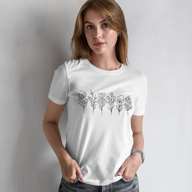Süße Wildblumen T-Shirt (Von Creator hochgeladen)