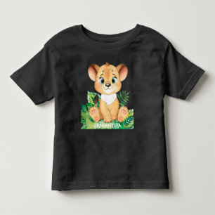 Süße Wildlife Löwe  Kleinkind T-shirt
