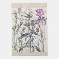 Süße William-Wildblumen-Blumen-Küchen-Tücher