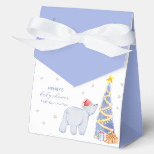 Süße Winter-Santa-Polarbär-Baby-Party Geschenkschachtel