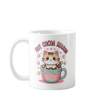 Süße Winterkatze Kaffeetasse – Cozy Weihnachtsgesc