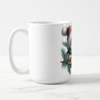 Süße winterliche gemütliche Vogel-Tasse Kaffeetasse