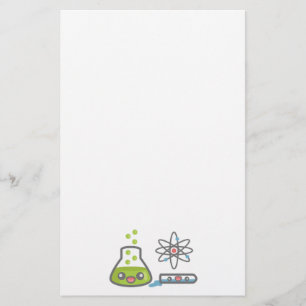 Süße wissenschaftliche Geräte Briefpapier