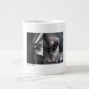 Süße Wolf-Kaffeetasse – Geschenk für Naturliebhabe Jumbo-Tasse
