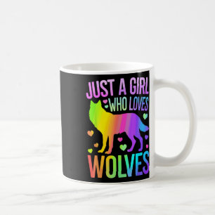 Süße Wolfkunst für Frauen Mädchen Wof Pack Wölfe W Kaffeetasse