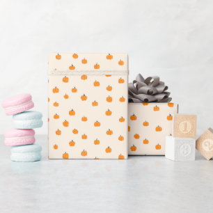Süße wunderliche Kürbisse Herbst Baby Geburtstag Geschenkpapier