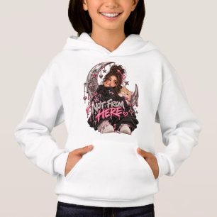 Süße Y2K Lucky Cherry Ästhetik Mädchen Teenie Pull Hoodie