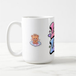 Süße Y2K-Regenbogen-Liebe-ist-Liebe-Graffiti-Tasse Kaffeetasse