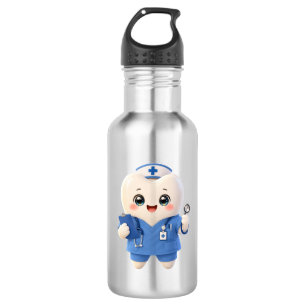 Süße Zahn-Krankenschwester-Stahl-Wasserflasche   Z Edelstahlflasche
