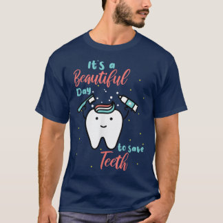 Süße Zahnfee Es Ist Ein Schönes Wetter Um Zähne Zu T-Shirt