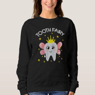 Süße Zahnfee Halloween-Kostüm für Frauen Mädchen Sweatshirt