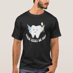 Süße Zahnfee im Dienst für Kind Mann Frau T-Shirt