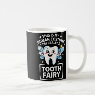 Süße Zahnfee-Kostüm Für Männer Frauen Kinder Zähne Kaffeetasse