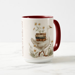 Süße Zitat-Hülle für Bücherliebhaber Tasse