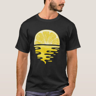 Süße Zitrone Sonnenschein Sonnenuntergang Frucht S T-Shirt