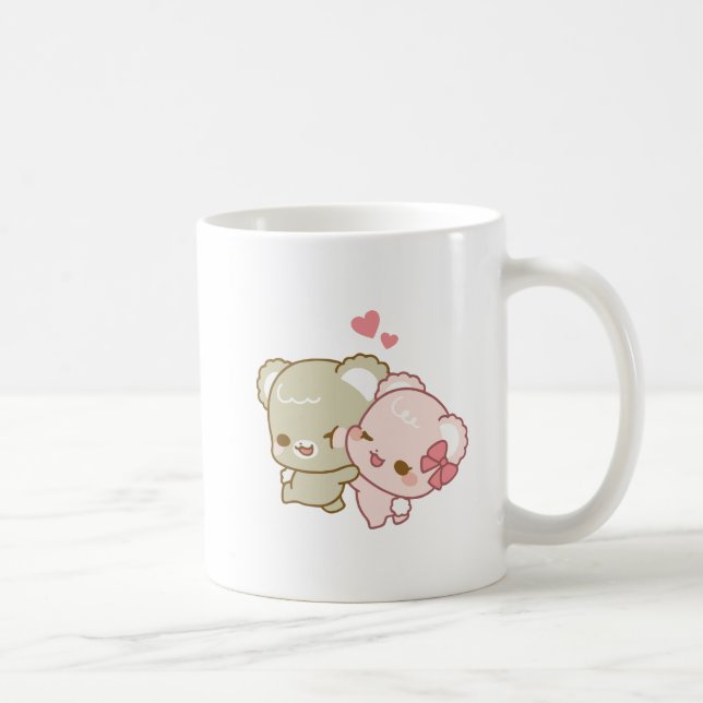 süße Zuckerjunge Kaffeetasse (Rechts)