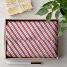 Süße Zuckerstangen-Glitter-Gestreiftes Muster Weih