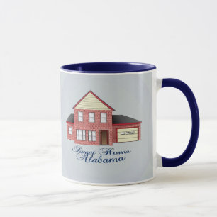 Süße Zuhause-Alabama-Kaffee-Tasse Tasse