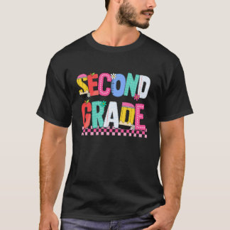 Süße Zurück zur Schule Zweitklässler Lehrer und St T-Shirt