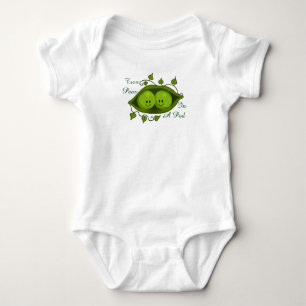 Süße Zwillingen Zwei Erbsen In Einer Schote Baby Strampler
