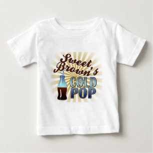 Süßen Browns kalter Pop Baby T-shirt