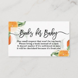 Süssen Orangen bringen Buchkarte Begleitkarte