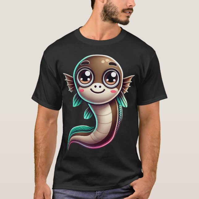 Süßer Aalrachenfisch T-Shirt (Vorderseite)